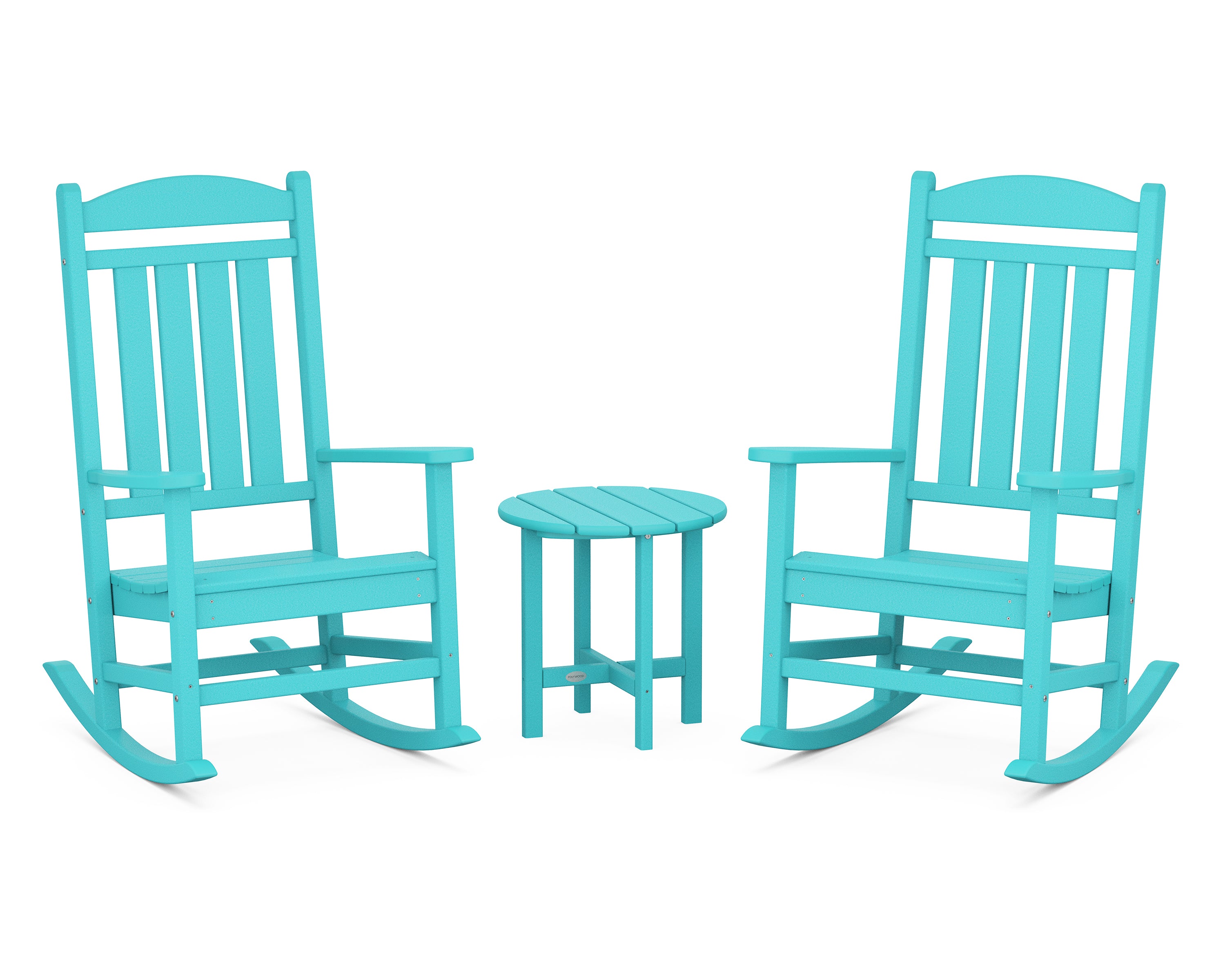 POLYWOOD® Presidential 3-Piece Rocker Set in Aruba