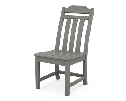 Country Living Cottage Dining Side Chair in Slate Grey