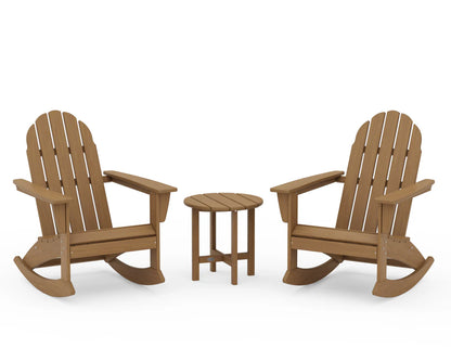 Vineyard 3-Piece Adirondack Rocking Chair Set