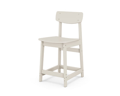 POLYWOOD® Modern Studio Urban Counter Chair in Sand