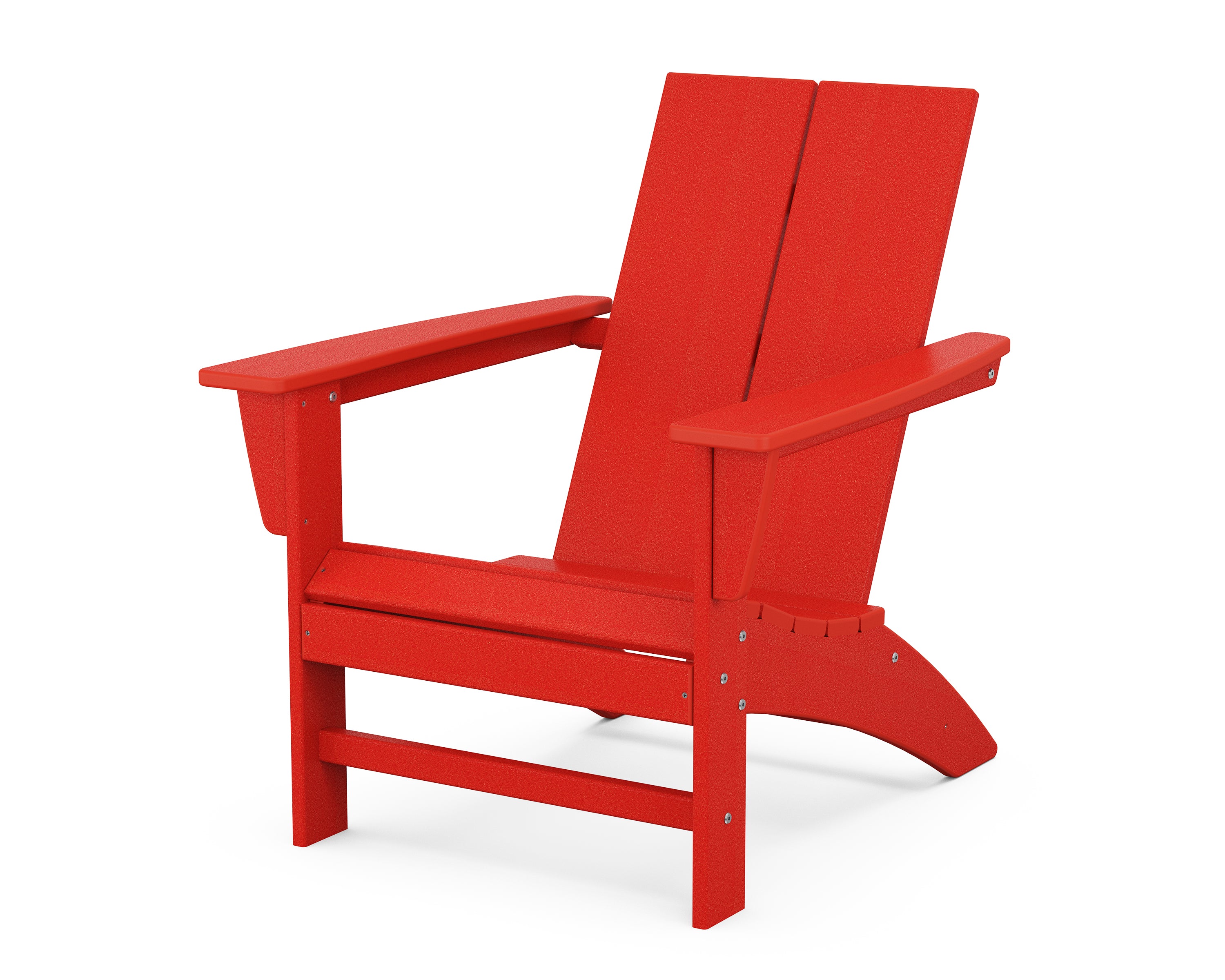 Country Living Cottage Modern Adirondack Chair in Sunset Red