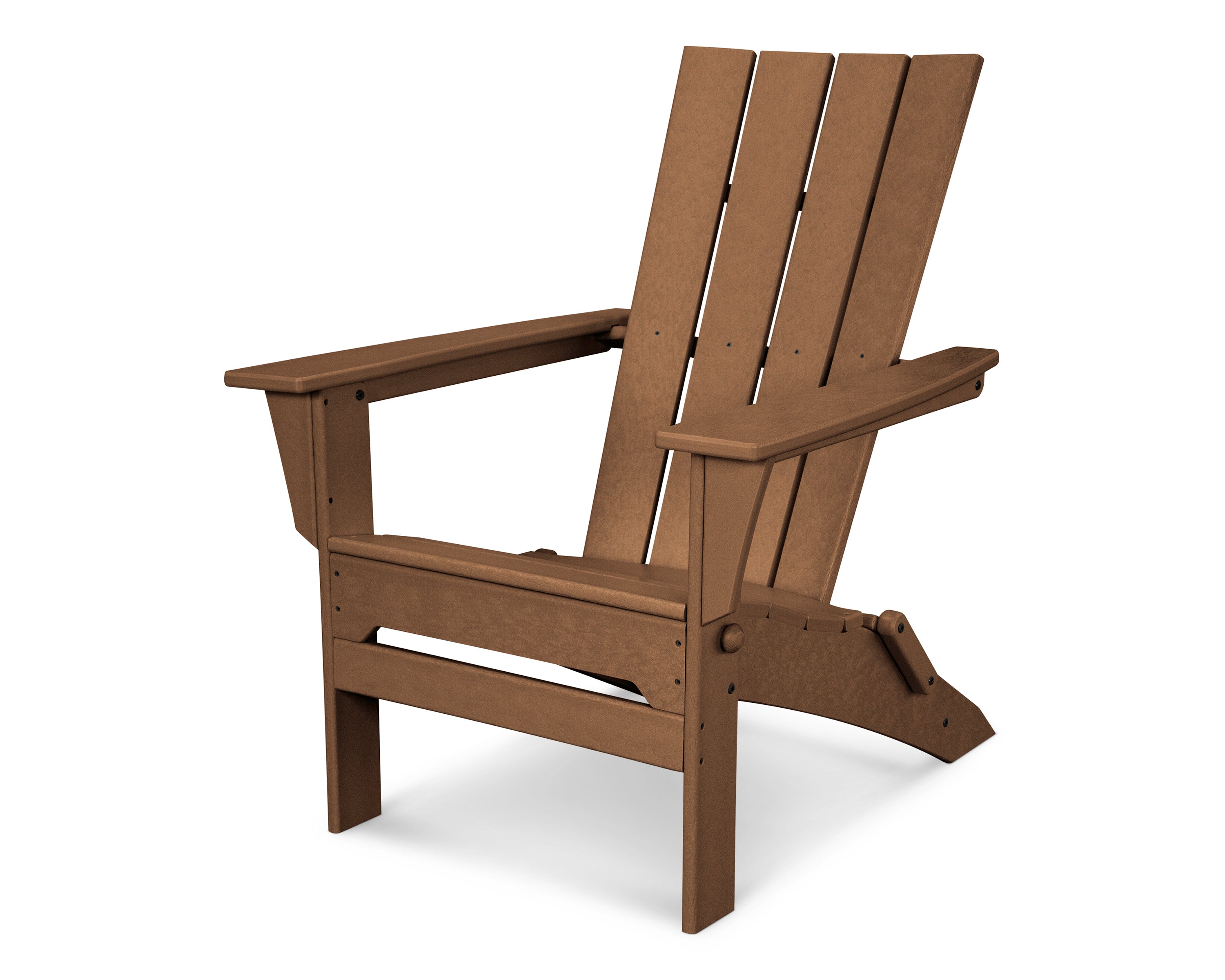 POLYWOOD® Quattro Folding Adirondack in Teak