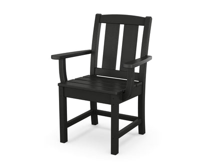 POLYWOOD® Mission Dining Arm Chair in Black