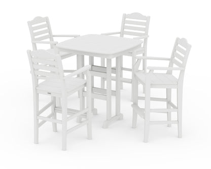 Draper James™ by  POLYWOOD® Savannah 5-Piece Bar Set in White