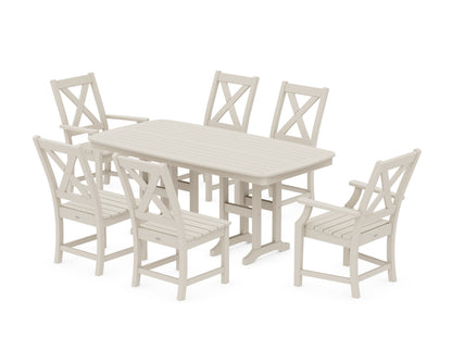 POLYWOOD® Braxton 7-Piece Dining Set in Sand