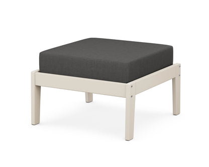 Unbranded Deep Seating Ottoman in Sand / Spectrum Carbon