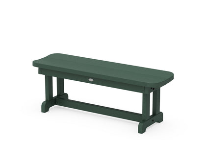 POLYWOOD® Park 48" Backless Bench in Green