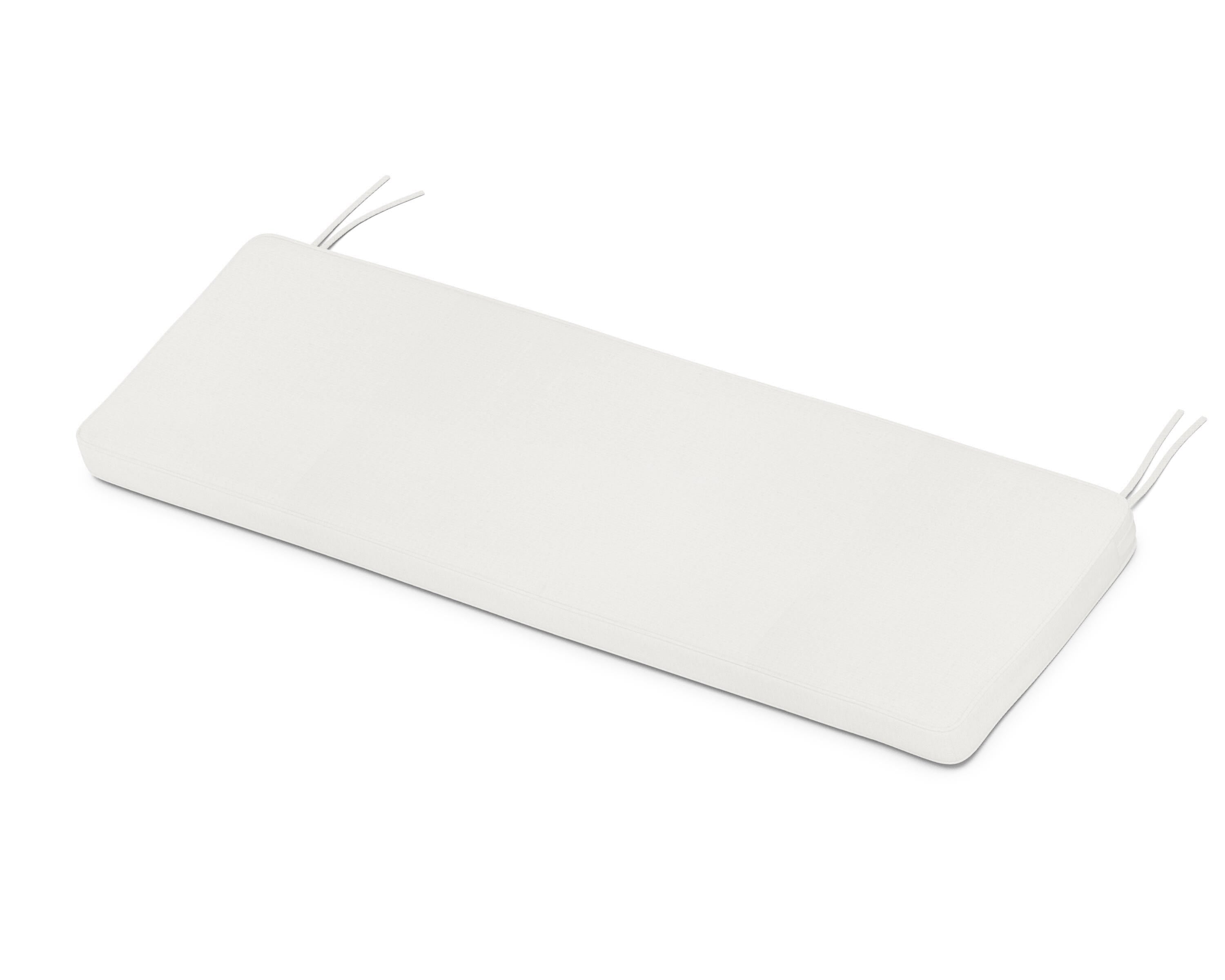 Martha Stewart by POLYWOOD® Chinoiserie Bench Seat Cushion in Natural Linen