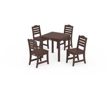 POLYWOOD® Savannah Kids 5-Piece Dining Set in Mahogany
