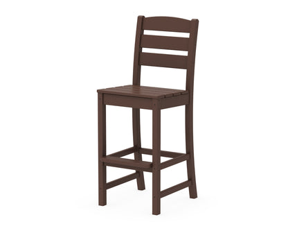 POLYWOOD® Lakeside Bar Side Chair in Mahogany
