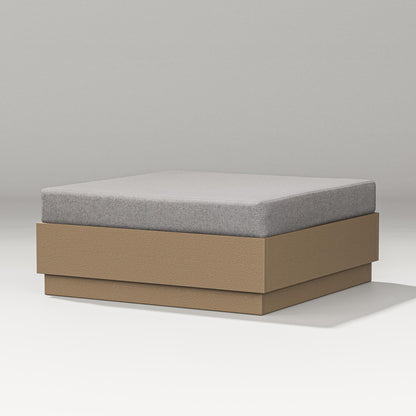 PW Designer Series Elevate Lounge Ottoman in Vintage Sahara / Grey Mist