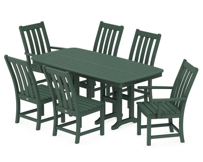 POLYWOOD® Vineyard 7-Piece Dining Set in Green