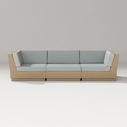 PW Designer Series Elevate Sofa Sectional in Vintage Sahara / Spa