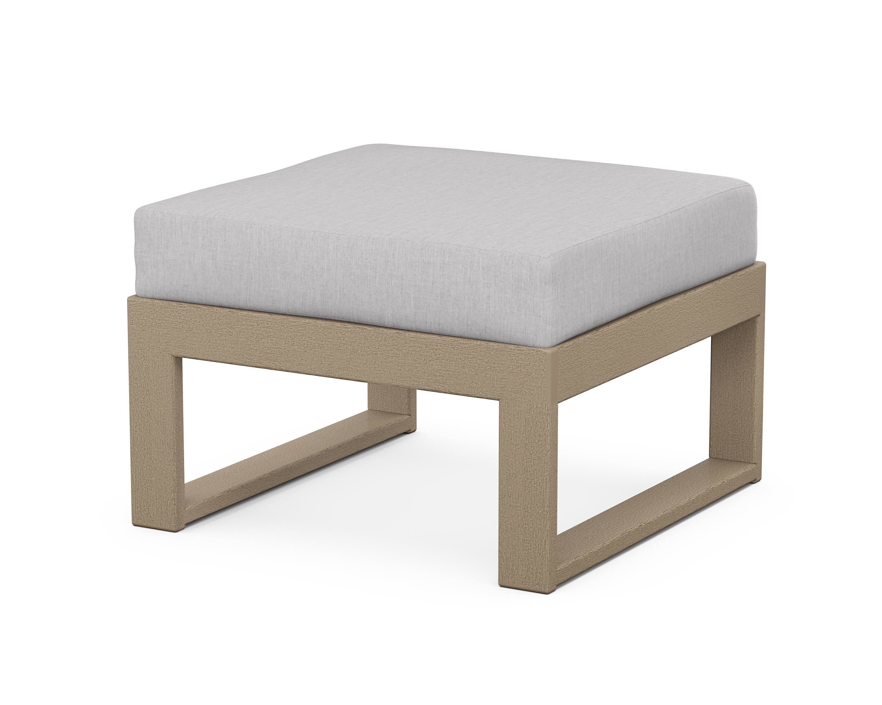 Unbranded Modular Ottoman - Modern in Vintage Sahara / Granite