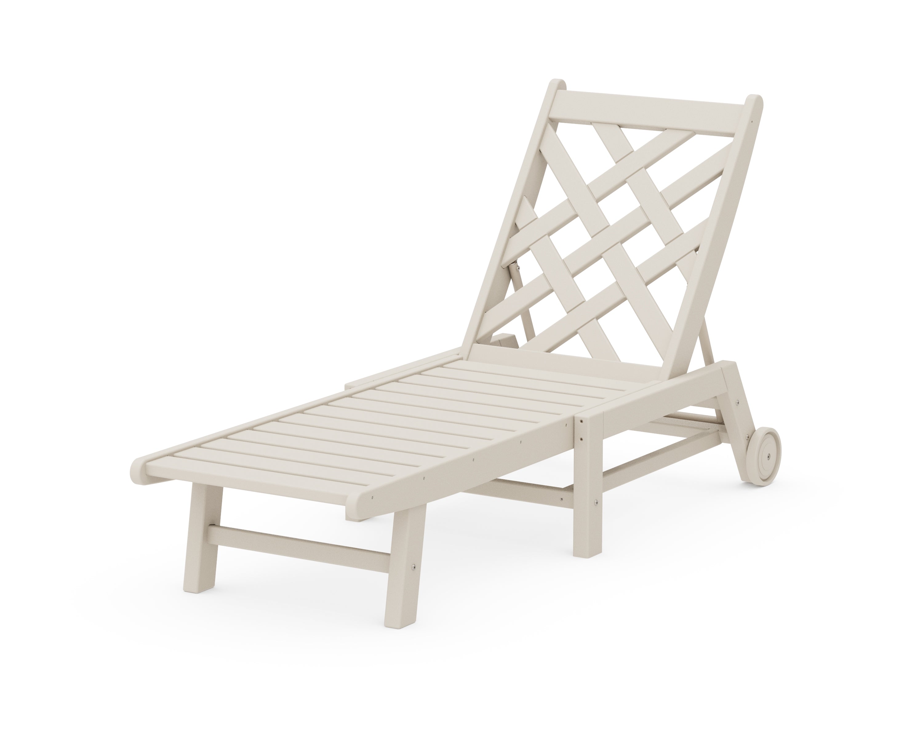 Country Living Wovendale Chaise with Wheels in Sand