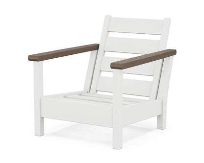 POLYWOOD® Harbour Chair Frame in White / Kona