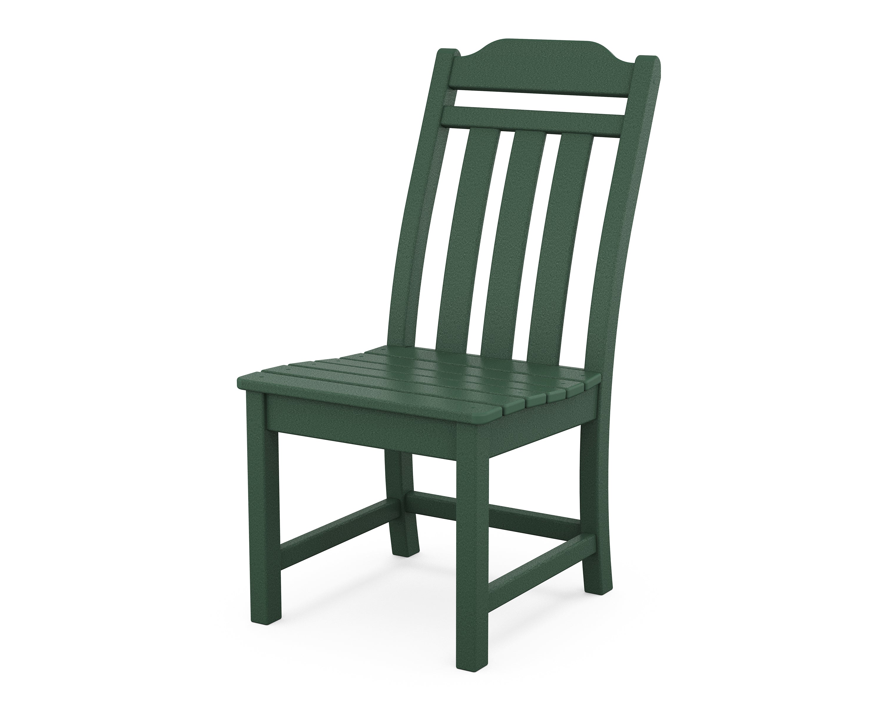 Country Living Cottage Dining Side Chair in Green