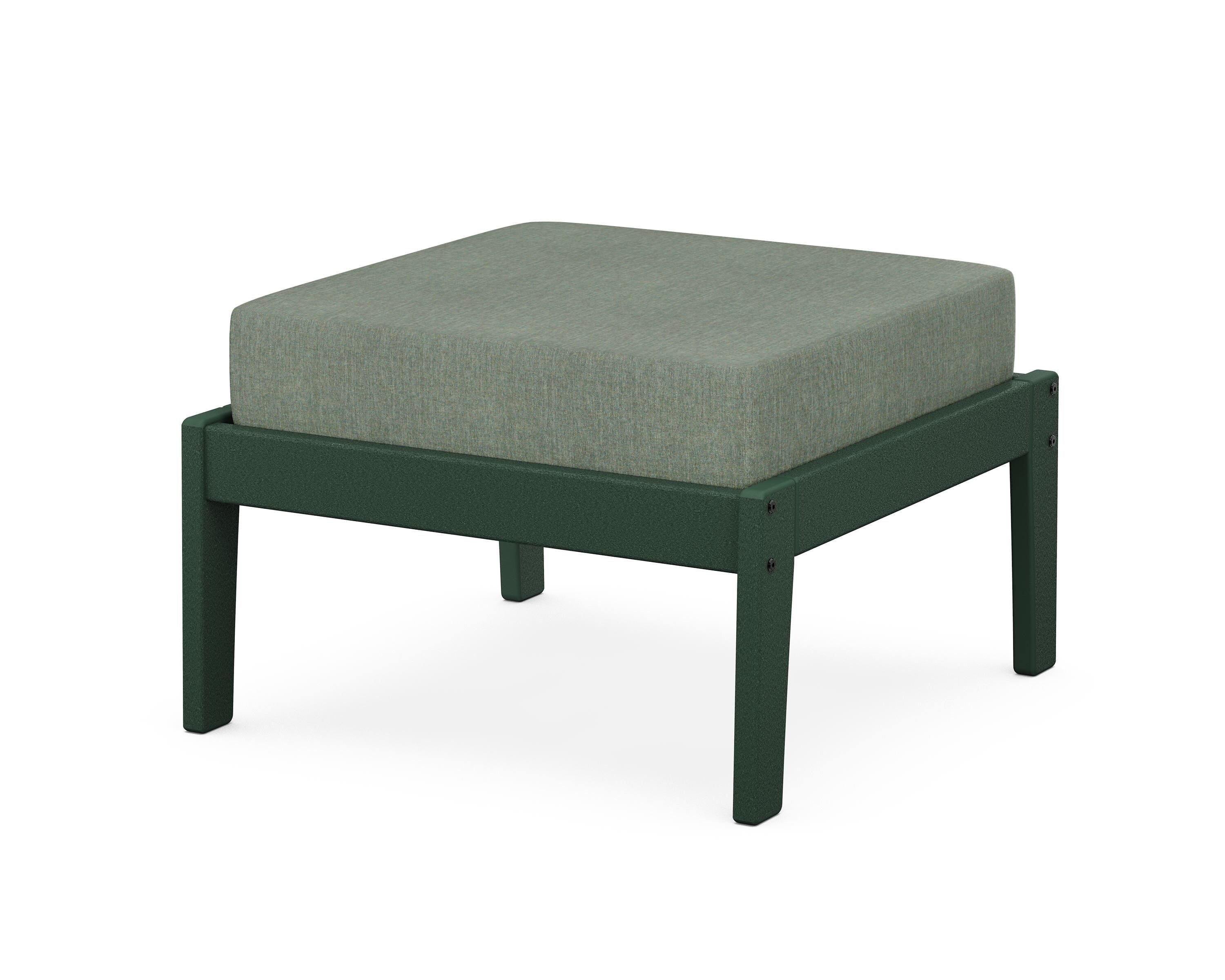 Unbranded Deep Seating Ottoman in Green / Cast Sage
