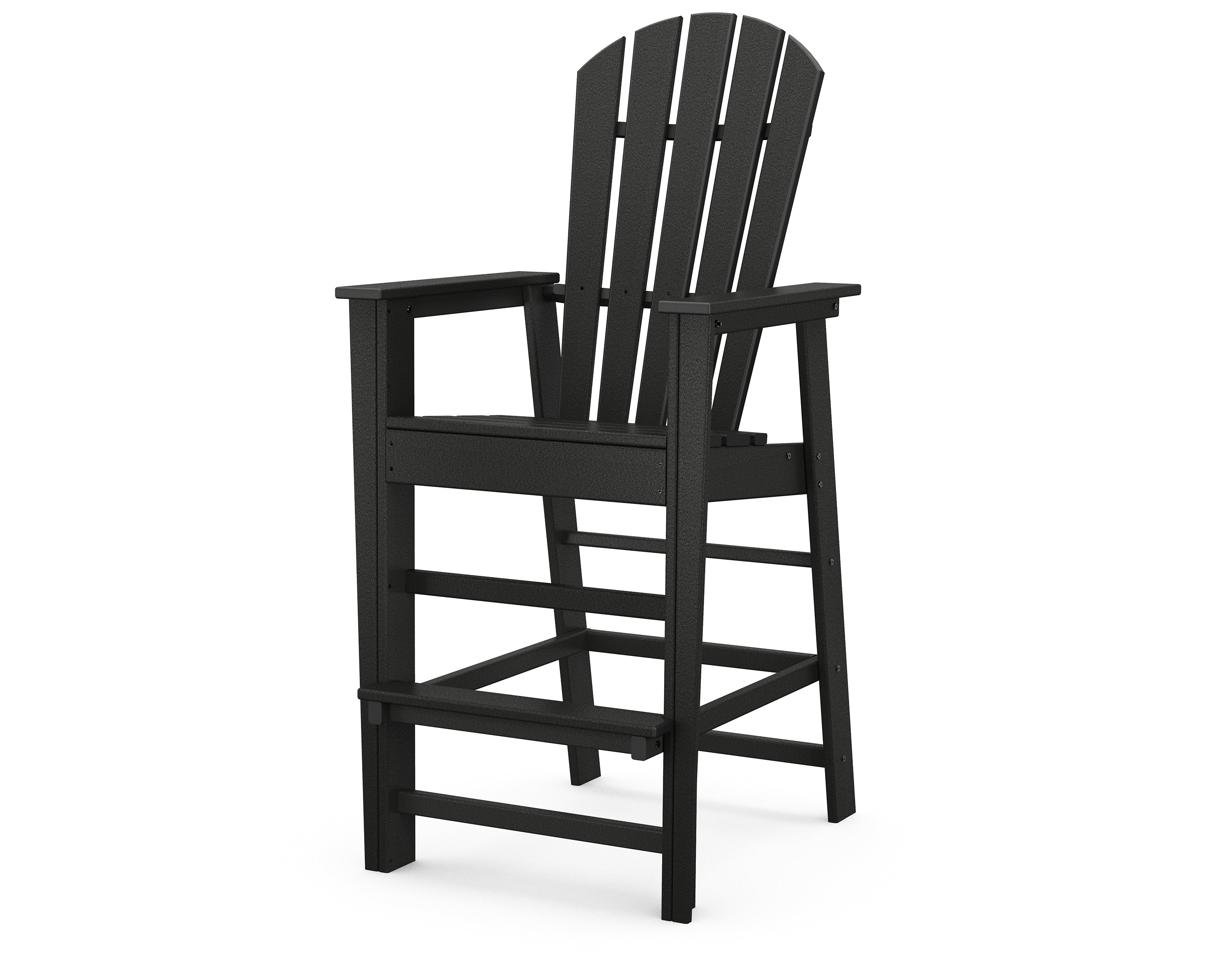 POLYWOOD® South Beach Bar Chair in Black
