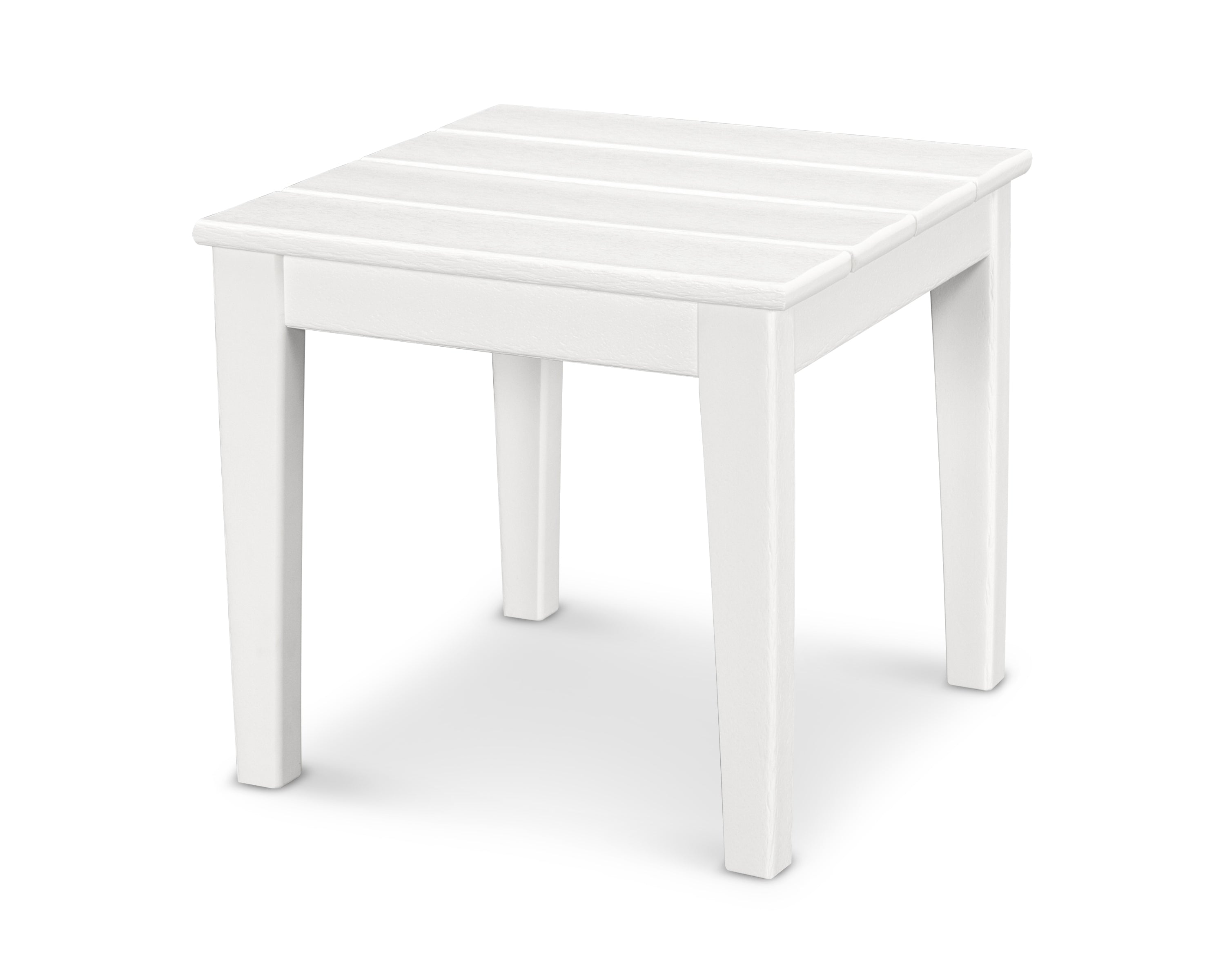 POLYWOOD® Newport 18" End Table in White