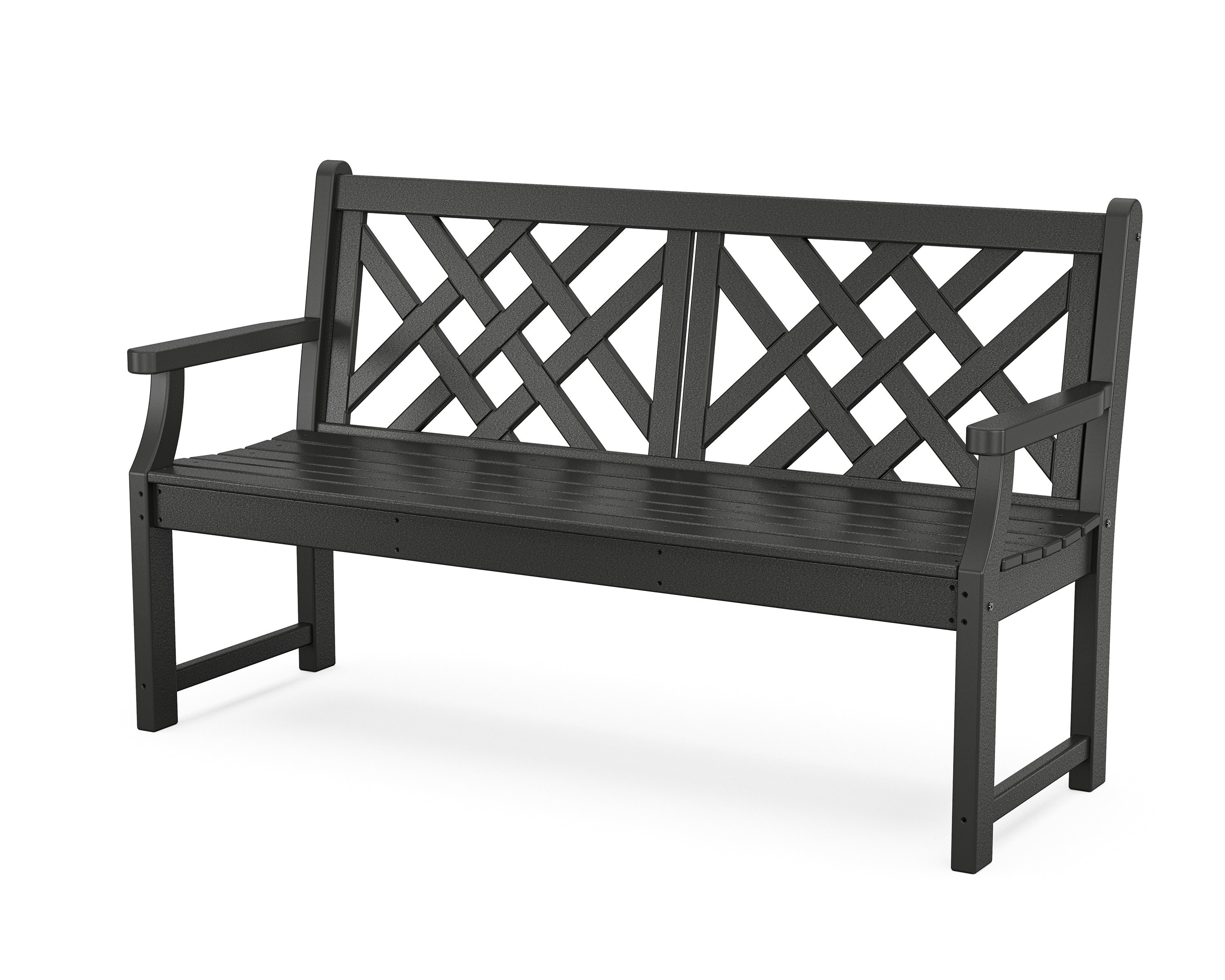 Country Living Wovendale 60" Bench in Black