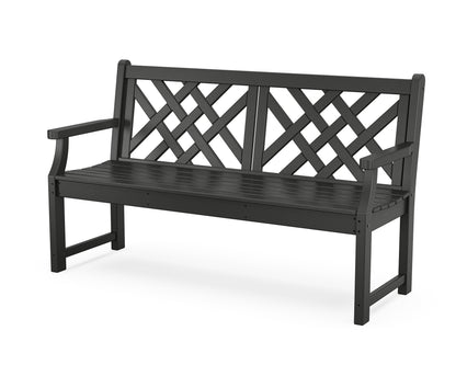 Country Living Wovendale 60" Bench in Black