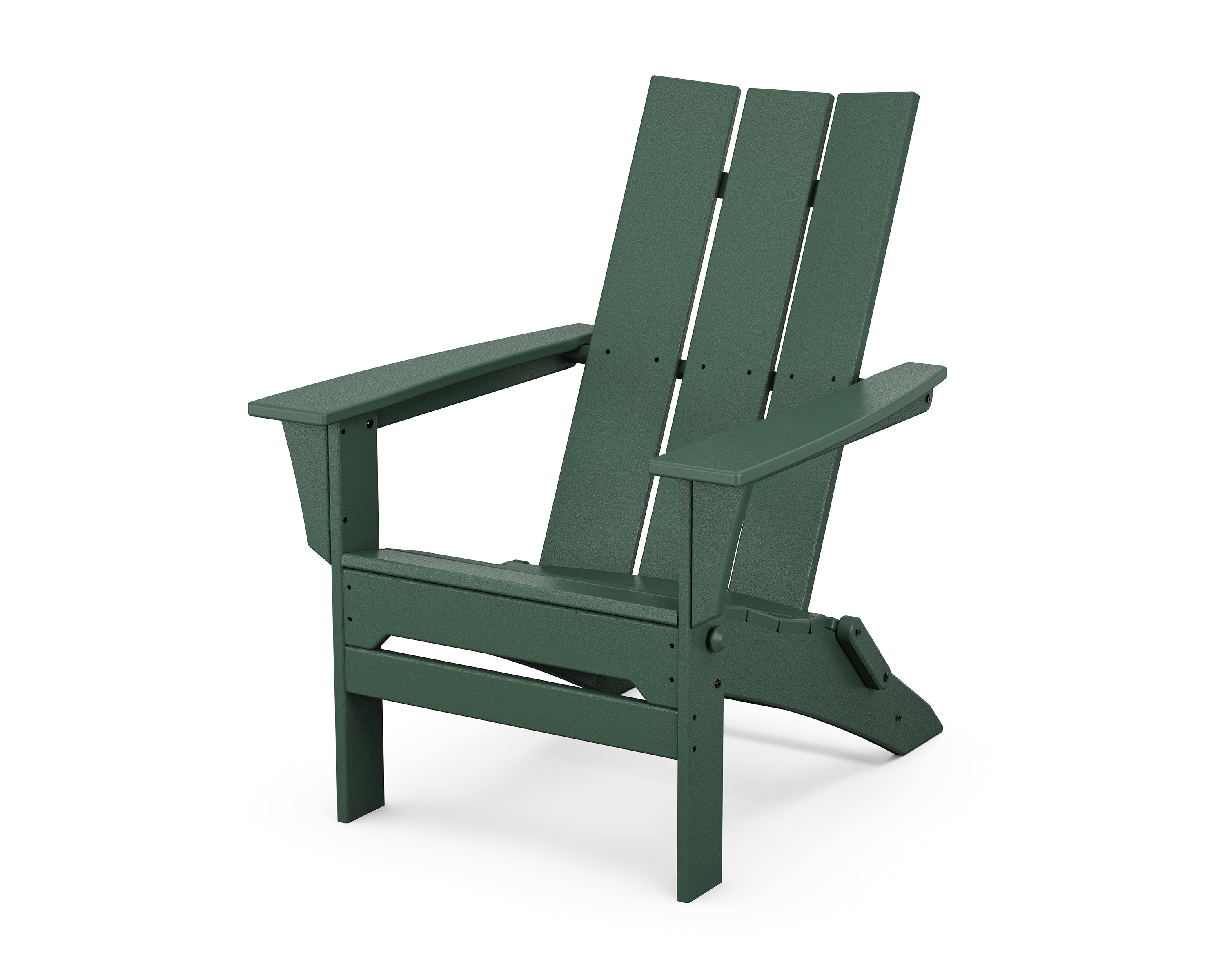 POLYWOOD® Modern Folding Adirondack in Green