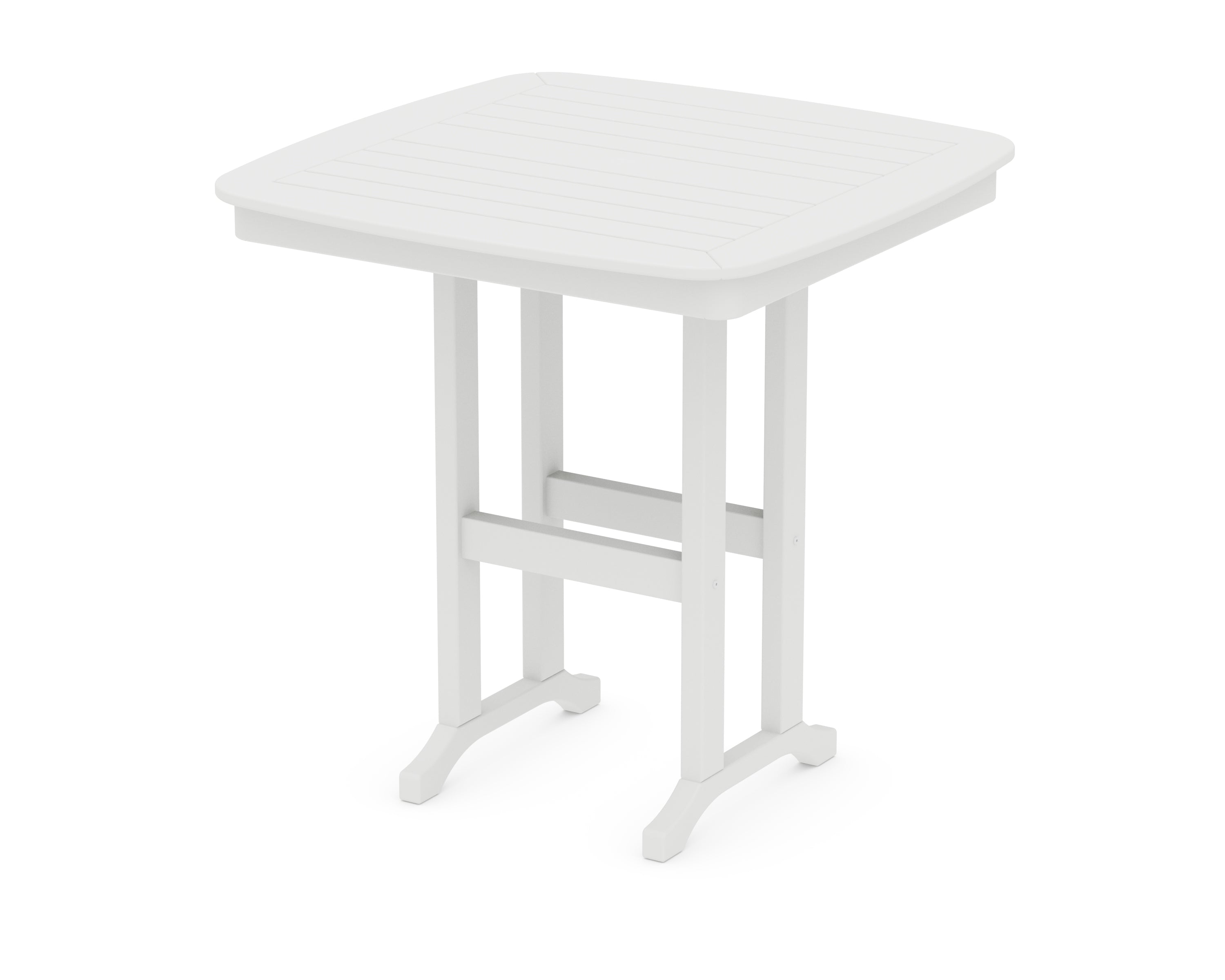 POLYWOOD® Nautical 37" Counter Table in White
