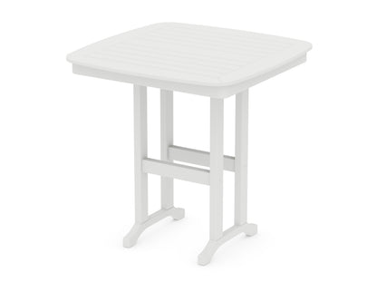 POLYWOOD® Nautical 37" Counter Table in White