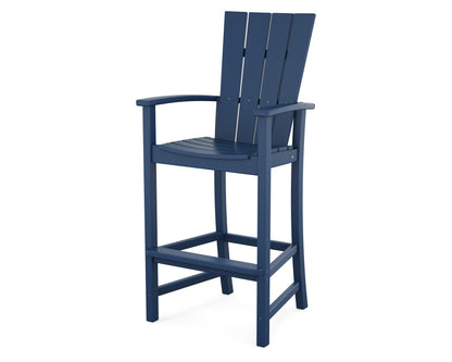 POLYWOOD® Quattro Adirondack Bar Chair in Navy