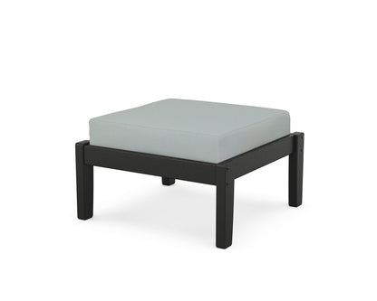 Unbranded Deep Seating Ottoman in Black / Spa