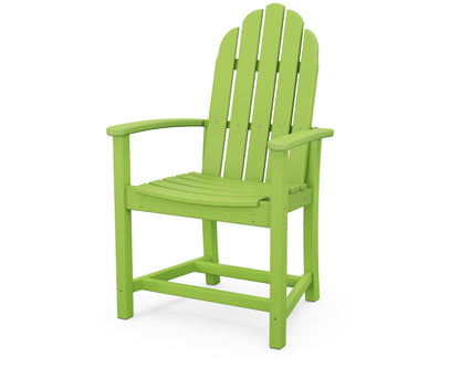 POLYWOOD® Classic Adirondack Dining Chair in Lime