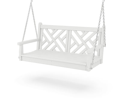 POLYWOOD® Chippendale 48" Swing in White