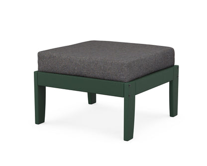 Unbranded Modular Ottoman - Classic in Green / Ash Charcoal