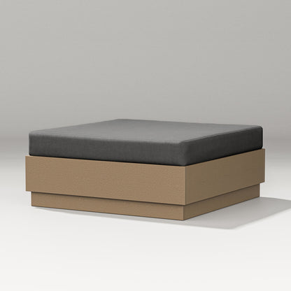 PW Designer Series Elevate Lounge Ottoman in Vintage Sahara / Spectrum Carbon