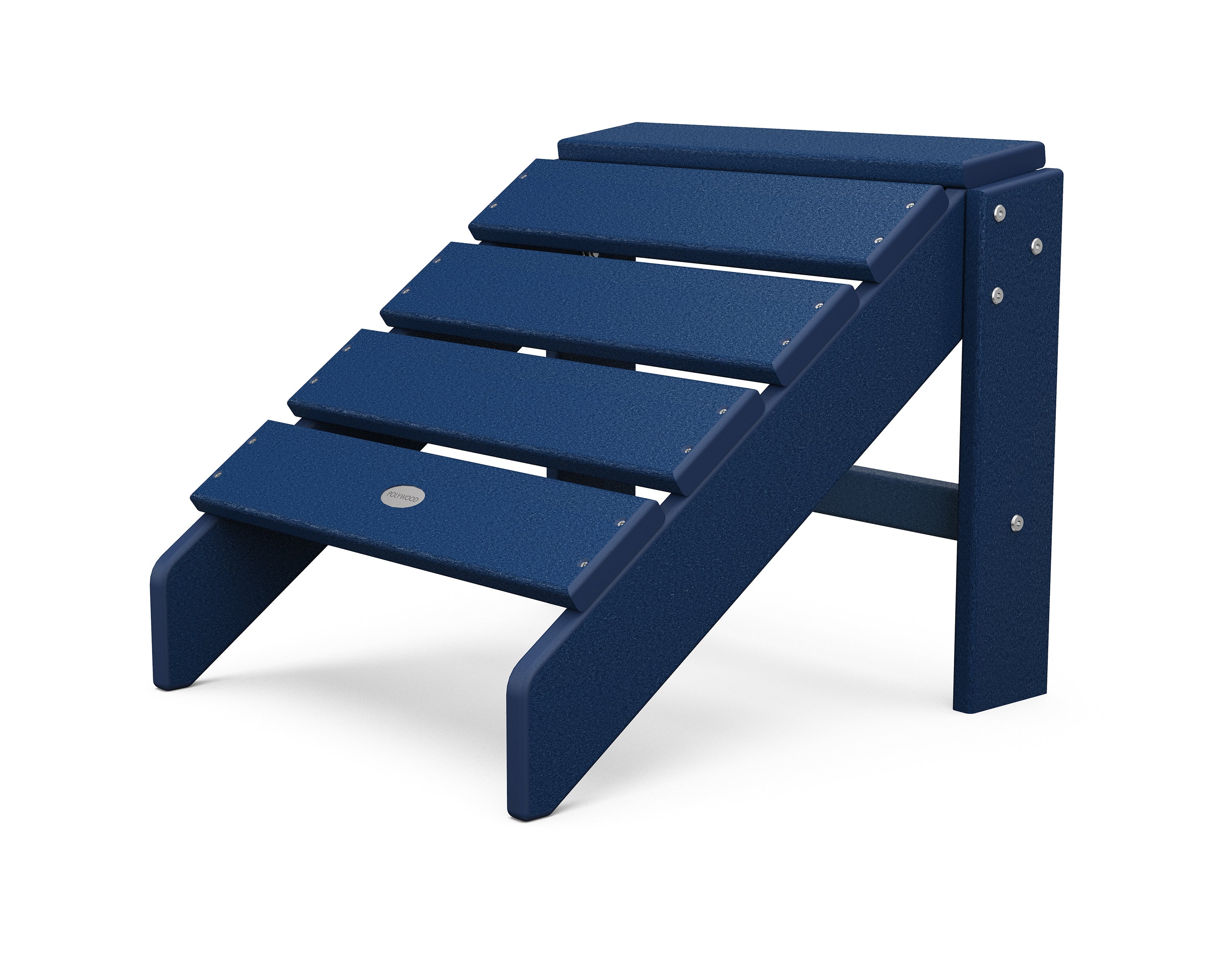 POLYWOOD® South Beach Ottoman in Navy