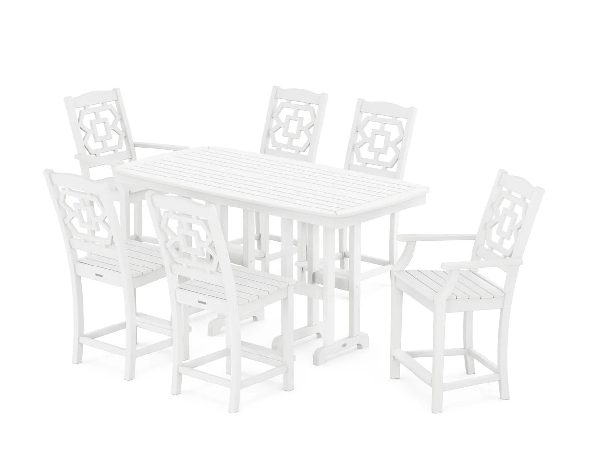 Chinoiserie 7-Piece Counter Set