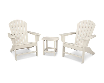 POLYWOOD® South Beach Adirondack 3-Piece Set in Sand