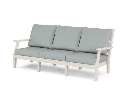 Country Living Wovendale Deep Seating Sofa in Sand / Spa
