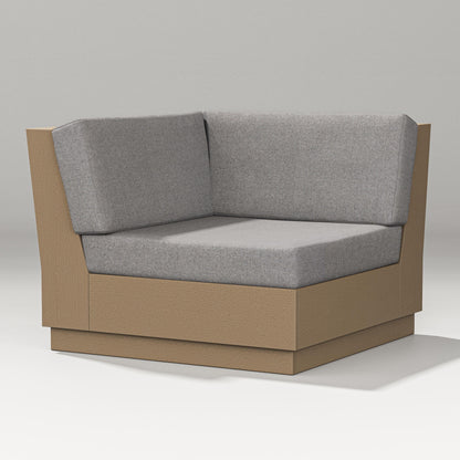 PW Designer Series Elevate Modular Corner Chair in Vintage Sahara / Grey Mist