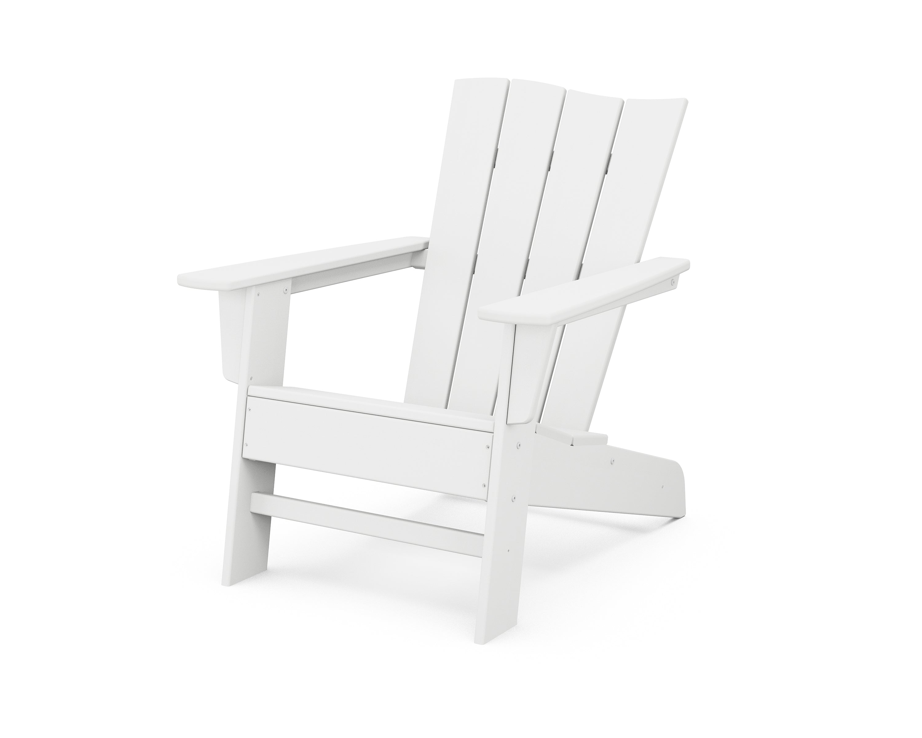 POLYWOOD® The Wave Chair Left in White