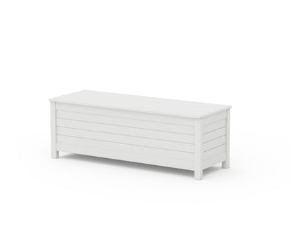 POLYWOOD® Nautical 48" Storage Bench in White