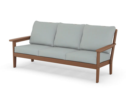 Country Living Cottage Deep Seating Sofa in Teak / Spa
