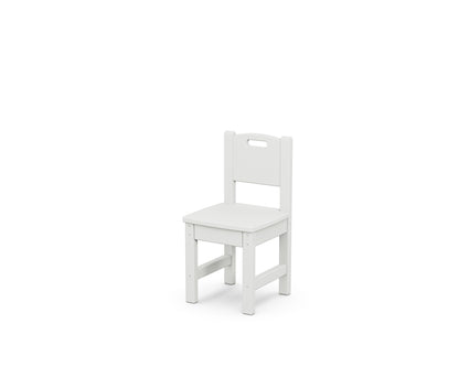 POLYWOOD® Toddler Dining Chair in White
