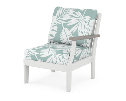 Braxton Modular Right Arm Chair - White