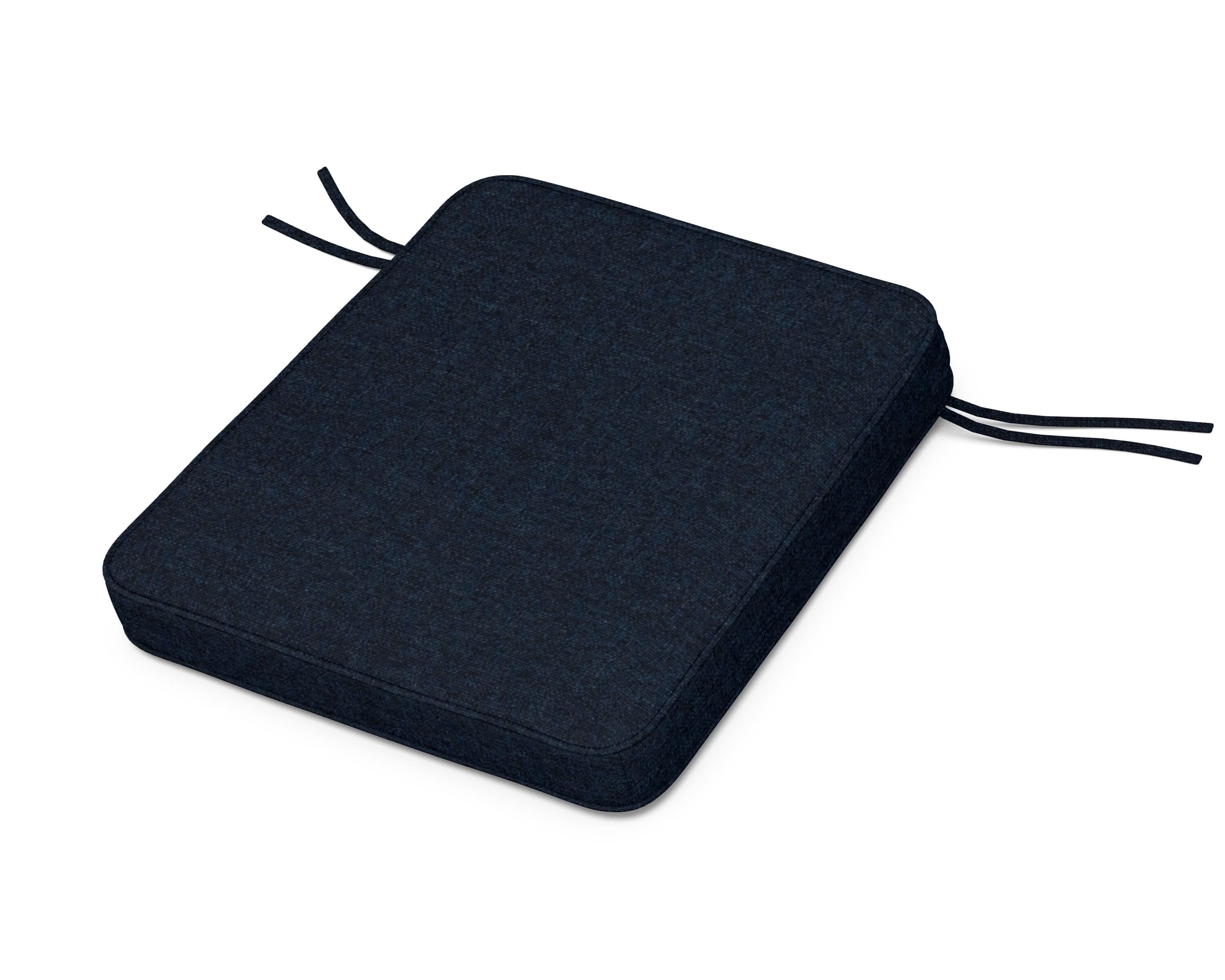 Martha Stewart by POLYWOOD® Chinoiserie Rocker Seat Cushion in Marine Indigo
