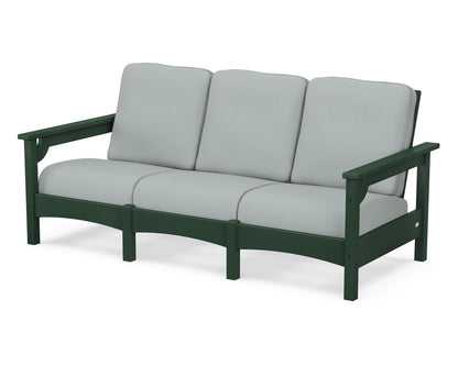 POLYWOOD® Club Sofa in Green / Spa