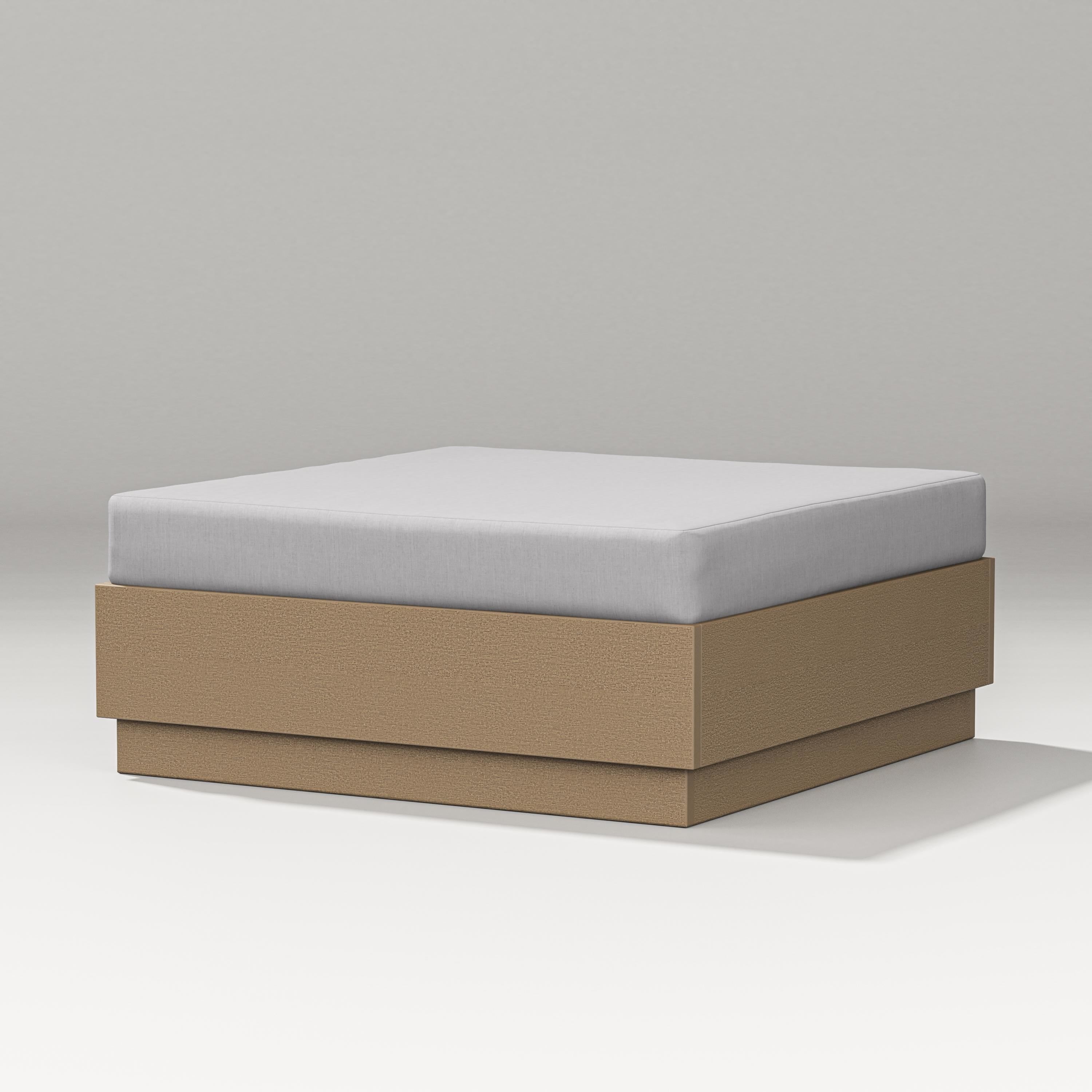 PW Designer Series Elevate Lounge Ottoman in Vintage Sahara / Granite