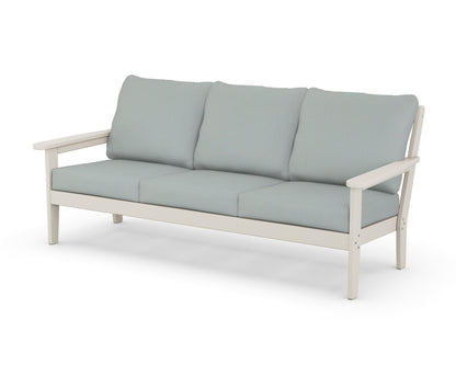 Country Living Cottage Deep Seating Sofa in Sand / Spa