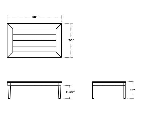 Estate Rectangular Coffee Table